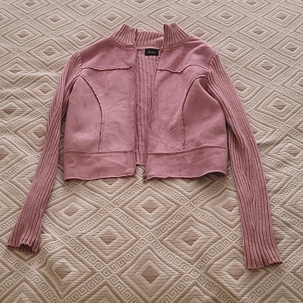 Chesley pink sweater. Size M.